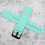 Силиконова каишка за часовник SN20196, Тюркоаз, 20мм
