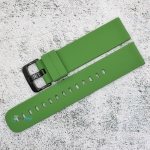 Силиконова каишка за часовник SN20198, Зелена, 20мм