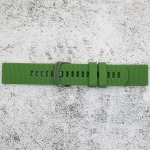 Силиконова каишка за часовник SN20398, Зелена, 20мм