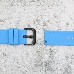 Силиконова каишка за часовник SN2076, Синя, 20мм