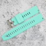 Силиконова каишка за часовник SN2096, Тюркоаз, 20мм