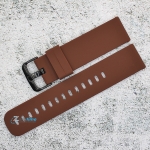 Силиконова каишка за часовник SN22130, Кафява, 22мм