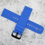 Силиконова каишка за часовник SN22175, Синя, 22мм