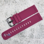 Силиконова каишка за часовник SN22177, Лилава, 22мм