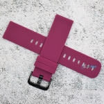 Силиконова каишка за часовник SN22177, Лилава, 22мм