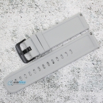 Силиконова каишка за часовник SN22181, Сива, 22мм