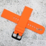 Силиконова каишка за часовник SN22185, Оранжева, 22мм