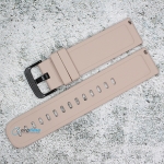 Силиконова каишка за часовник SN22195, Телесен цвят, 22мм