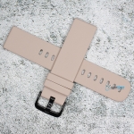 Силиконова каишка за часовник SN22195, Телесен цвят, 22мм