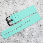 Силиконова каишка за часовник SN22196, Тюркоаз, 22мм