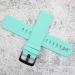 Силиконова каишка за часовник SN22196, Тюркоаз, 22мм