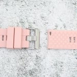 Силиконова каишка за часовник SN2294, Розова, 22мм